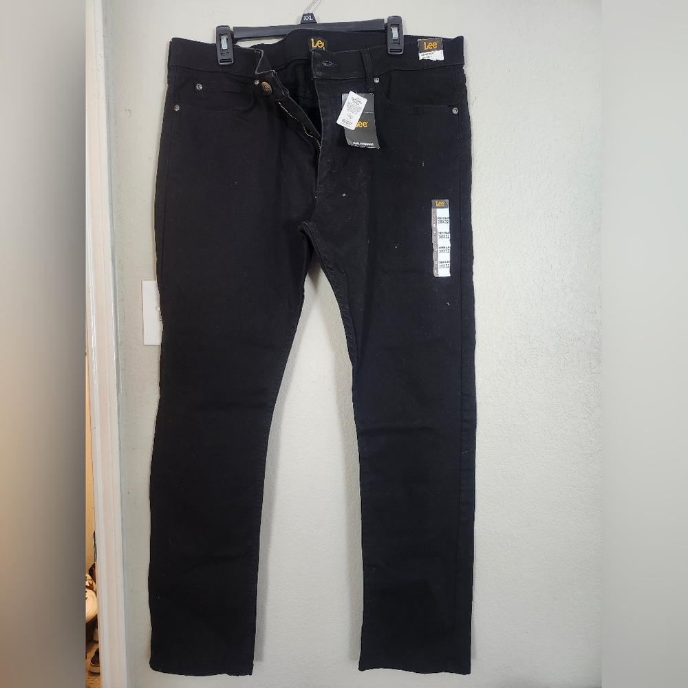 Lee Men's Black Skinny Jeans